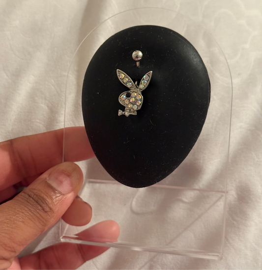 Multi Coloured Playboy Belly Ring
