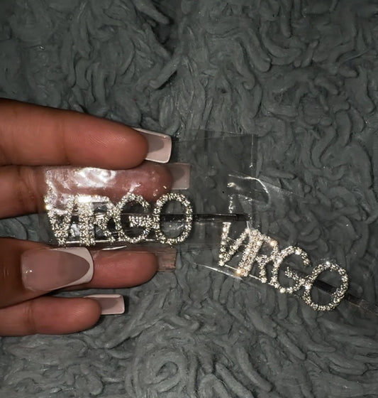 Virgo Zodiac Hair Pin