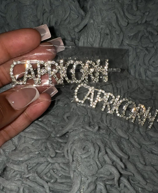 Capricorn Zodiac Hair Pin